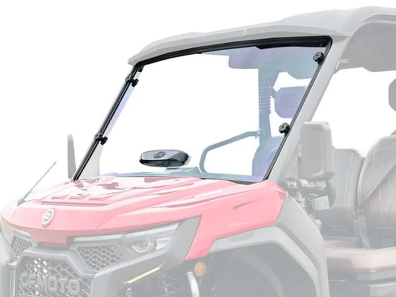 Spike Cf Moto Uforce 10 Pro Full Hard Coat Windshield W/Vent 2