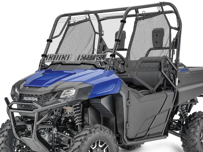 Spike Honda Pioneer 700 Dual Venting Windshield - Hard Coated Closeout 1