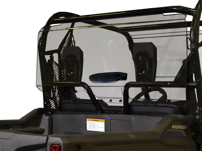 Spike Honda Pioneer 700 Rear Tinted/Vented Windshield-Gp 1