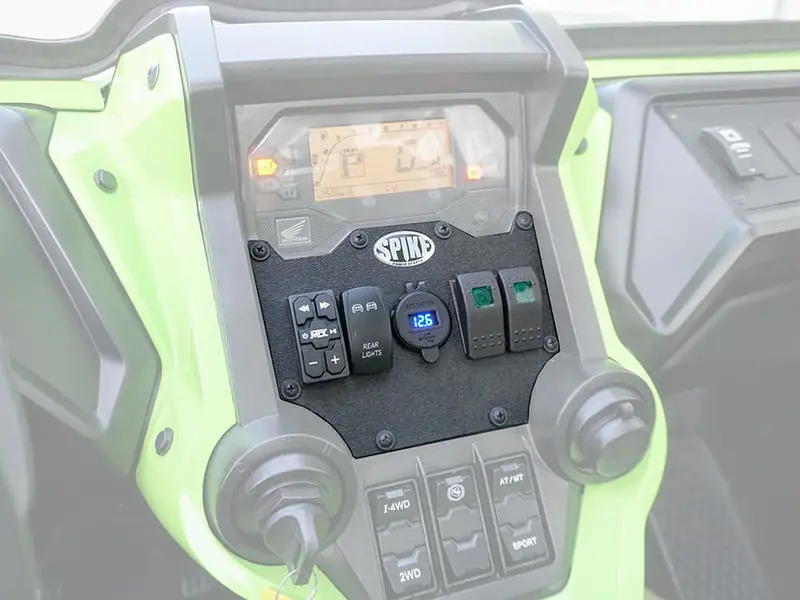 Spike Honda Talon Rocker Switch Dash Panel 2
