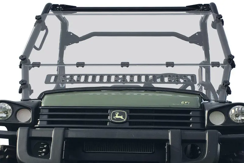 Spike John Deere Gator 625/825 Hinged Hard Coated Windshield With Sliding Vent 1
