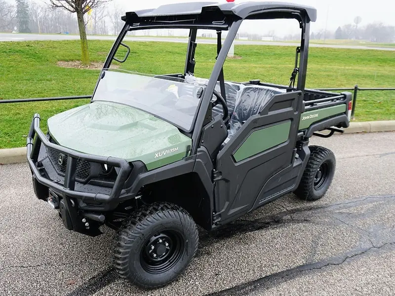 Spike John Deere Gator 835/865 Half Windshield - Hard Coated 1