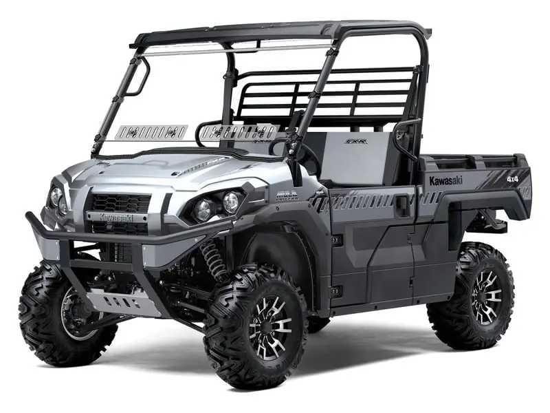 Spike Kawasaki Mule Pro-Fxr Full Scratch Resistant Windshield With Dual Vents 1