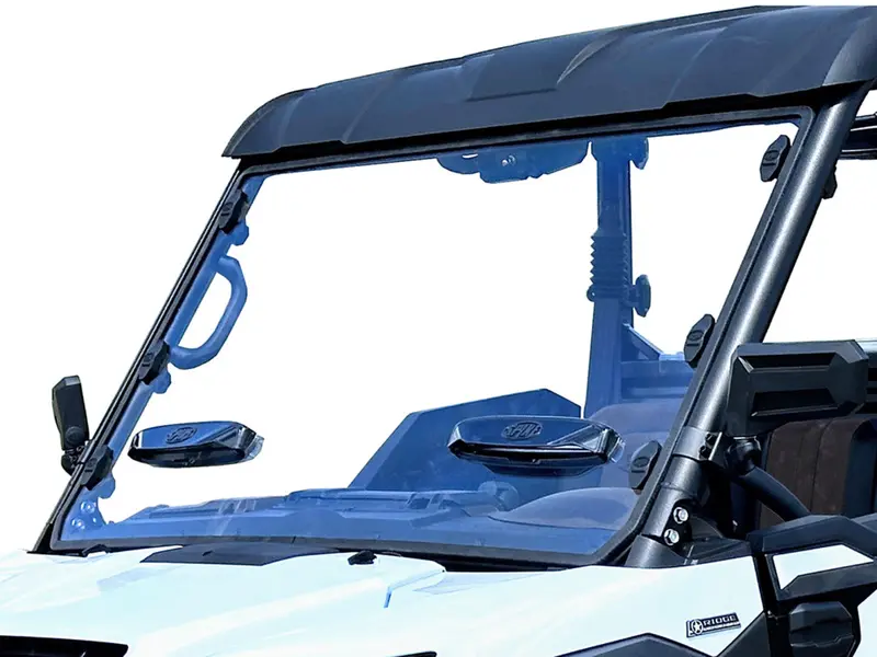 Spike Kawasaki Ridge Full Windshield With Comfort Flow Vents 1
