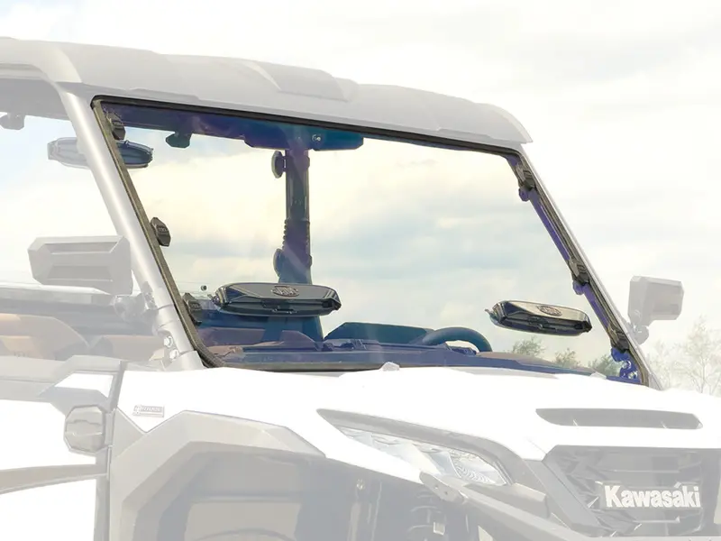 Spike Kawasaki Ridge Full Windshield With Comfort Flow Vents 2