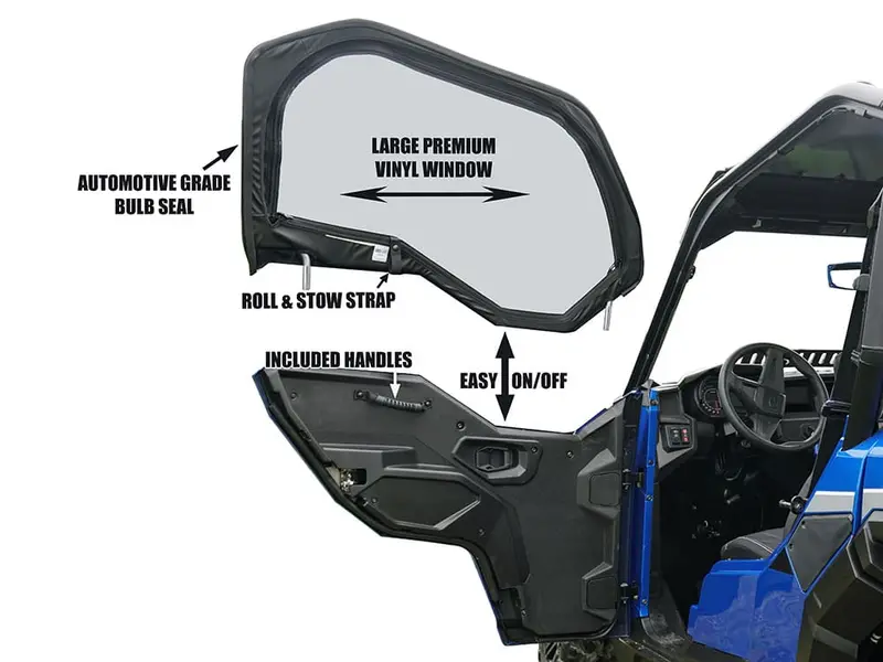 Spike Polaris General Framed Upper Door Kit - Pair 2