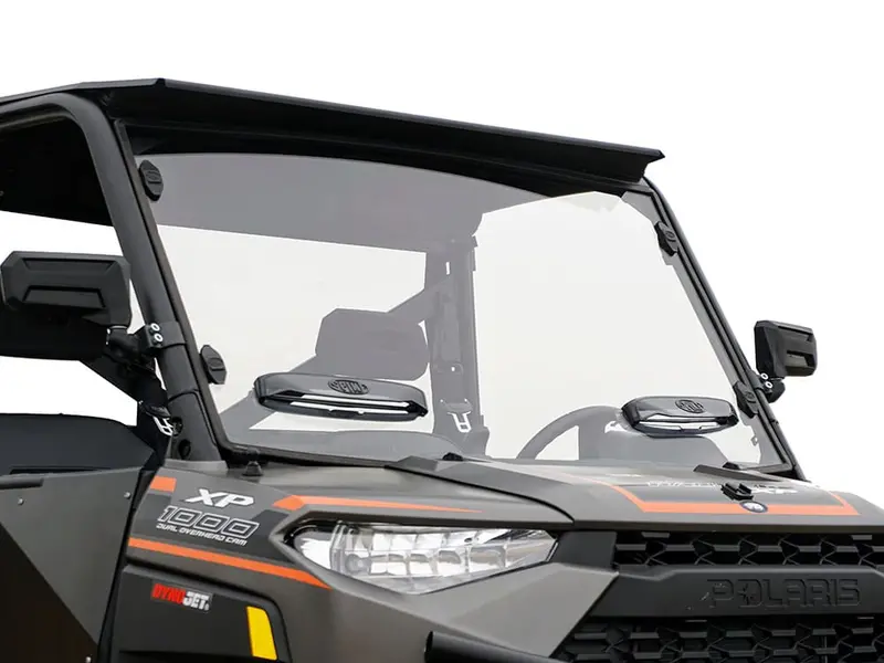Spike Polaris Ranger Pro-Fit Full Size Venting Windshield With Trr Mounting System 1