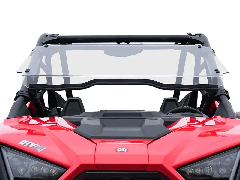 Spike Polaris Rzr Pro Full Tilting Windshield - Hard Coated 1