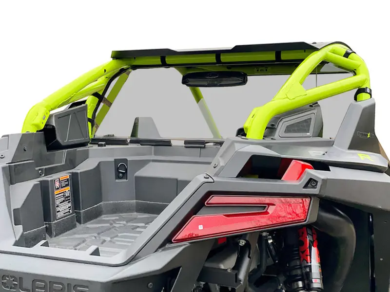 Spike Polaris Rzr Pro R Rear Tinted/Vented Windshield-Gp 1