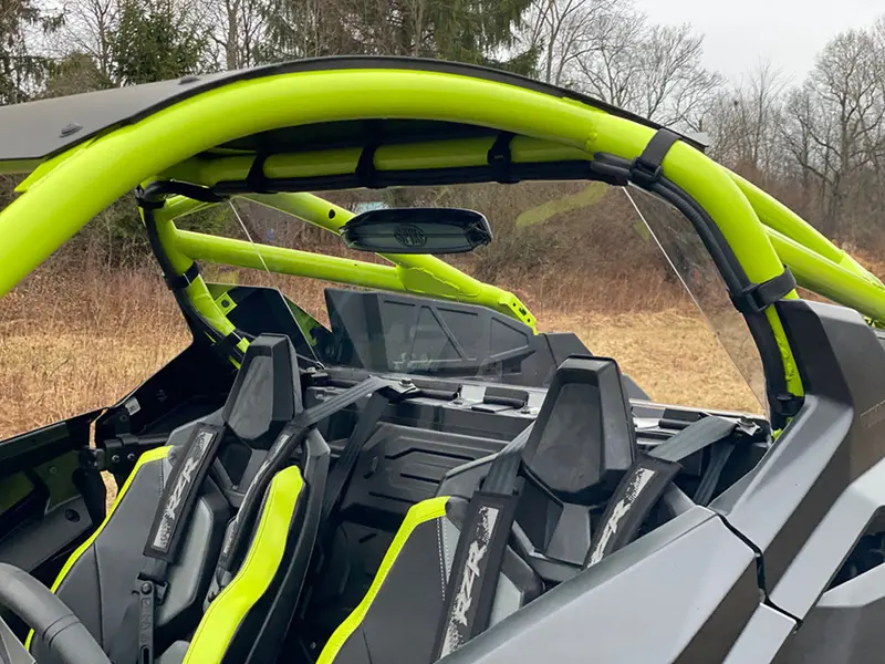 Spike Polaris Rzr Pro R Rear Vented Windshield-Hc 1