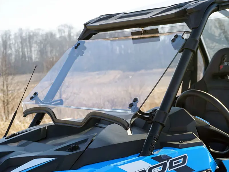 Spike Polaris Rzr Xp 1000/Turbo Full Tilting Windshield 1