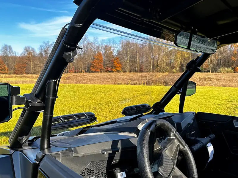 Spike Polaris Rzr Xp/Xp-4 1000 Dual Vent Full Windshield - Hard Coated 2