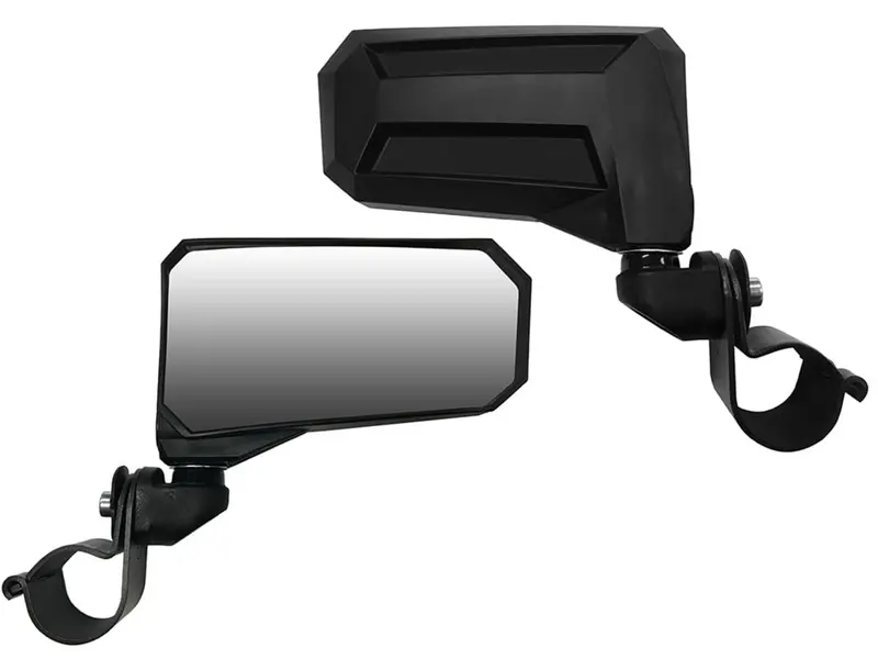 Spike Re-Flex Adjustable Side Mirrors With 1.75” Clamp - Pair 1
