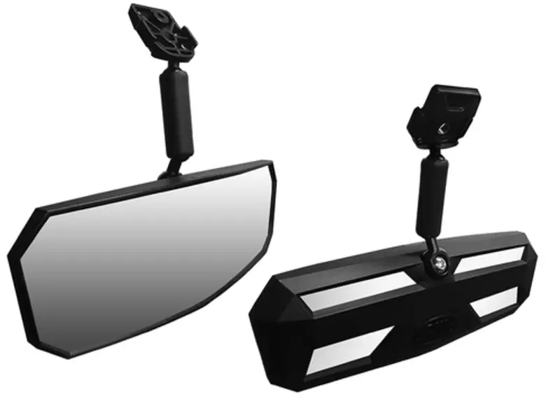 Spike Re-Flex Rear View Mirror - 1.5”-1.625” Cross Bar 1