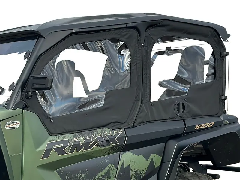 Spike Yamaha Wolverine Rmax-4 Framed Upper Door Kit 2