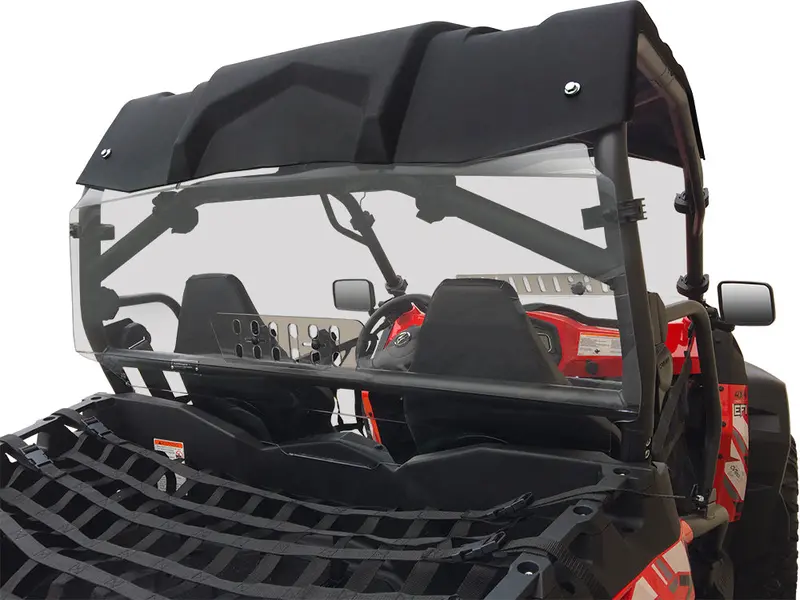 Spike'15-'23 Cf Moto Z Force Rear Windshield With Sliding Vent 1
