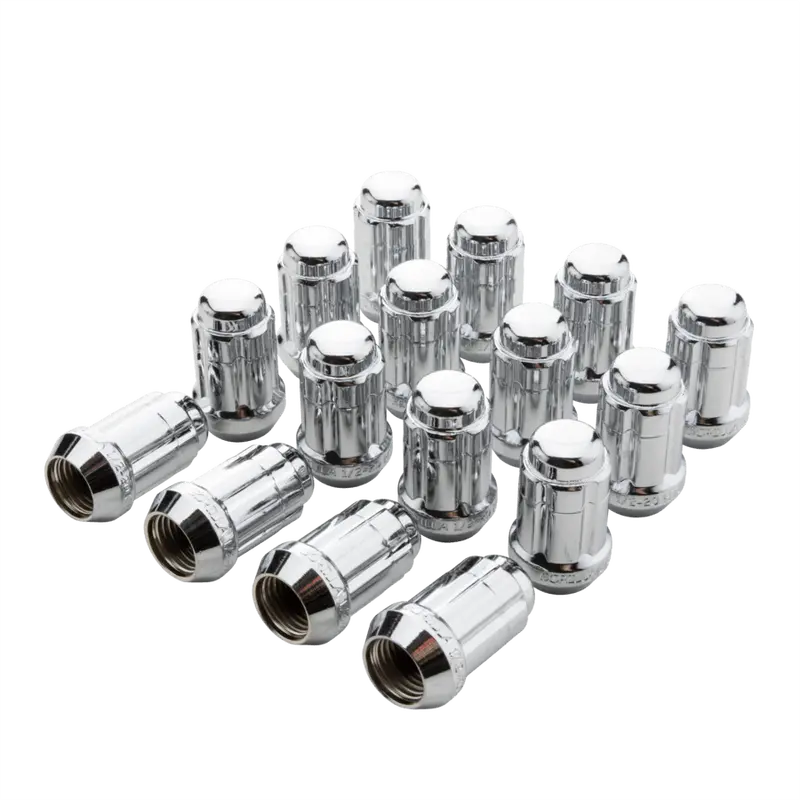 Spline Drive Lug Nut Kit -12Mm X 1.25 With Slim Profile Spline Drive Socket 1