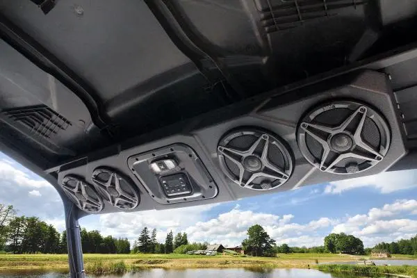 Ssv Works '16-'24 Can-Am Defender 4-Speaker Overhead Sound Bar 2