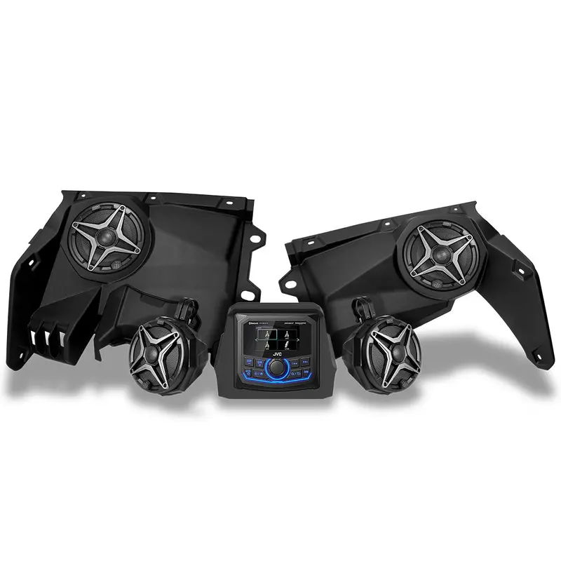 Ssv Works '17-'25 Can-Am Maverick X3 Phase-2 A-Spec 4-Speaker System With Jvc 1