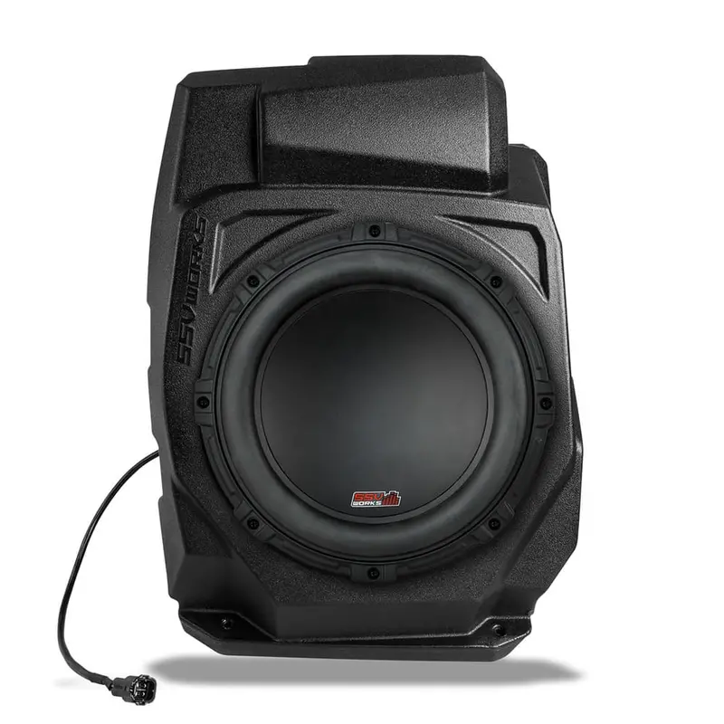 Ssv Works '20-'24 Polaris Rzr Pro R/Turbo R/Pro Xp Under-Dash 10" Ported Subwoofer-Enclosure 1