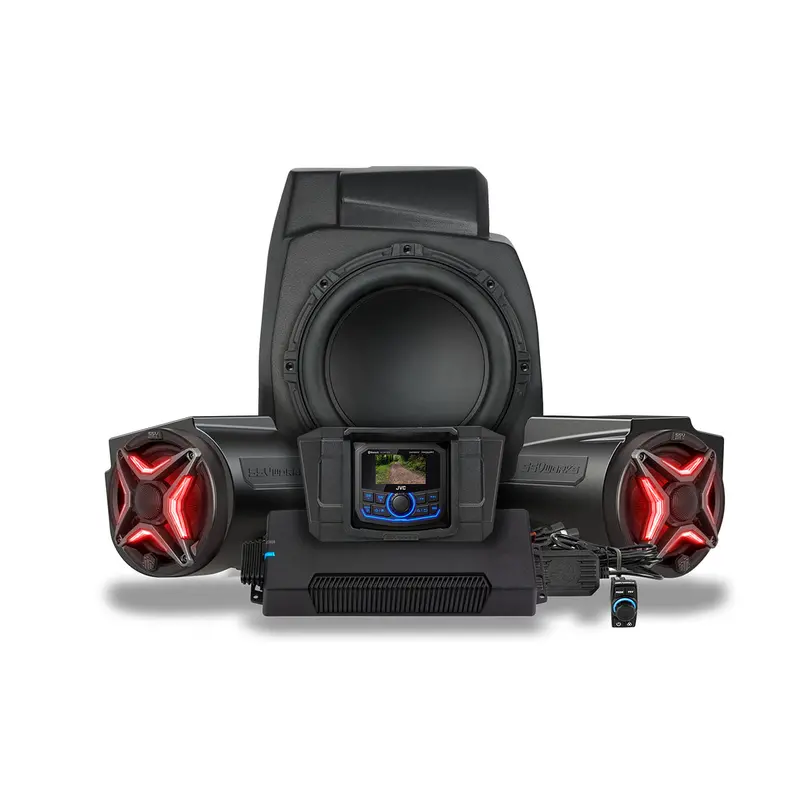Ssv Works '20-'24 Polaris Rzr Pro Series Phase-3 V-Spec 3-Speaker 1400 Watt System W/Jvc 1