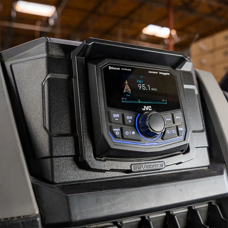 Ssv Works '20-'24 Polaris Rzr Pro Series Phase-3 V-Spec 3-Speaker 1400 Watt System W/Jvc 7