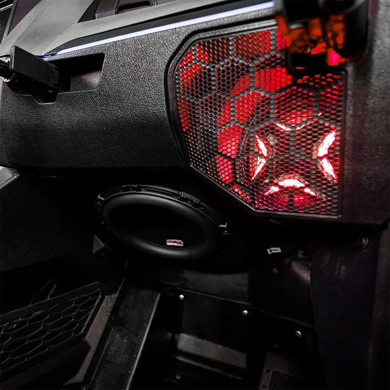 Ssv Works '20-'24 Polaris Rzr Pro Series Phase-3 V-Spec 3-Speaker 1400 Watt System W/Jvc 8