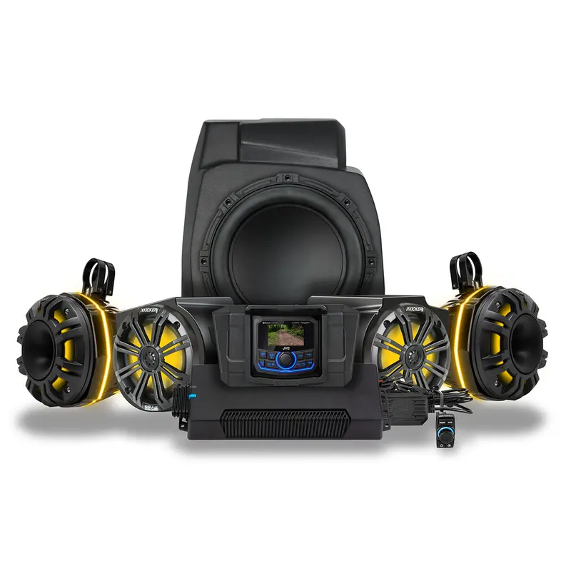 Ssv Works '20-'24 Polaris Rzr Pro Series Phase-6 K-Spec 5-Speaker 1400 Watt System W/Jvc 1