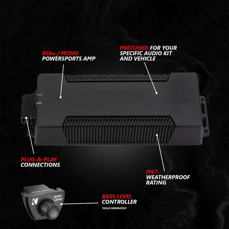 Ssv Works '20-'24 Polaris Rzr Pro Series Phase-6 K-Spec 5-Speaker 1400 Watt System W/Jvc 8