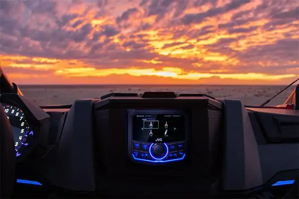 Ssv Works '20+ Polaris Rzr Pro Series Jvc Mr3 Media-Receiver Plug-&-Play Kit 2