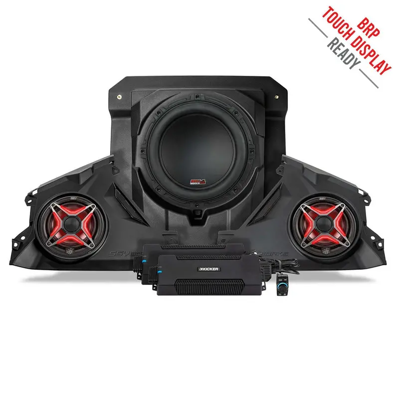 Ssv Works '24-'25 Can-Am Maverick R Phase-3 V-Spec 1650Watt 3-Speaker System 1