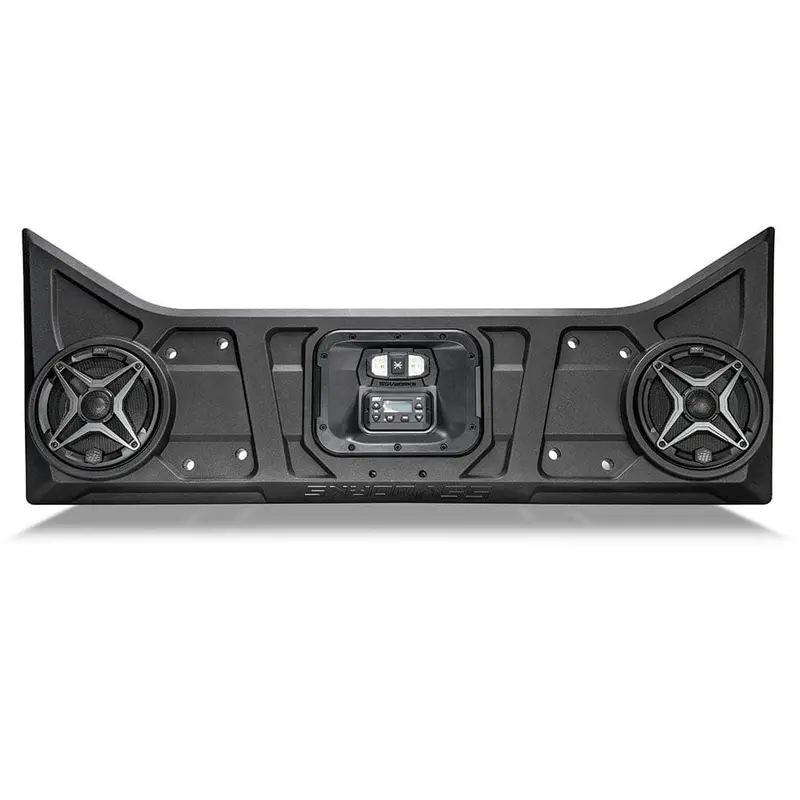 Ssv Works '24-'26 Polaris Rzr Xp 1000 2-Speaker Overhead Soundbar W/ Mrb3s Bluetooth Radio & Built-In Dome Light 1