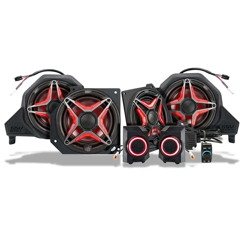 Ssv Works '24-'26 Polaris Xpedition 6-Speaker V-Spec Plug & Play Factory-Audio Upgrade Kit 1