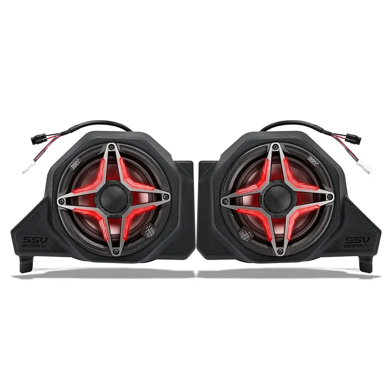 Ssv Works '24-'26 Polaris Xpedition Adv & Xp Rear Upper 6.5" Speaker Pods 1