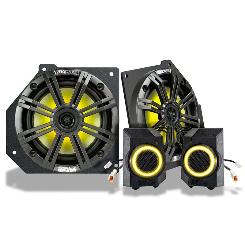 Ssv Works '24-'26 Polaris Xpedition Front 6.5" Speaker + 1" Tweeter Kit 2