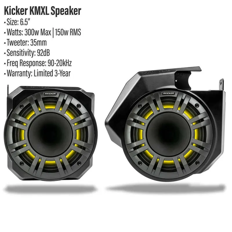 Ssv Works '25-'26 Polaris Rzr Pro R Front 6.5" Dash Speaker Pods 5