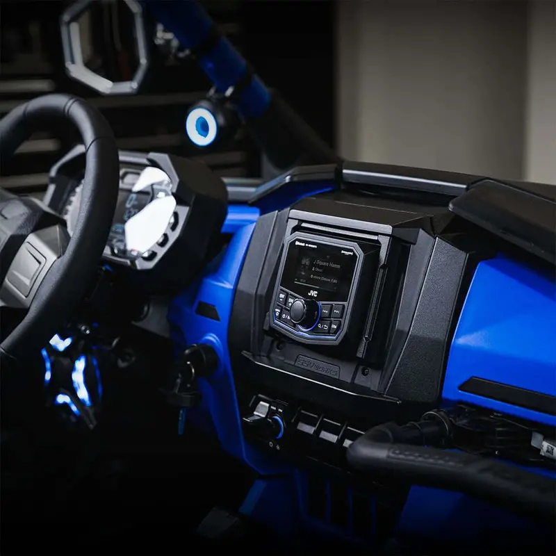 Ssv Works '25-'26 Polaris Rzr Pro R Phase 7 Plug & Play Speaker Kit W/Jvc Radio 2