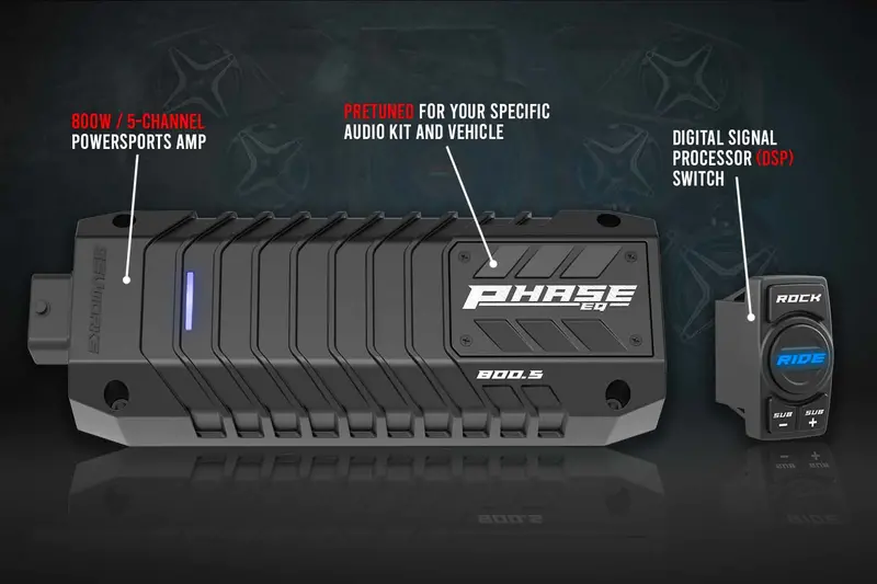Ssv Works Complete Kicker 5-Speaker Plug-&-Play System For Ride Command - 2014-2023 Polaris Rzr 2