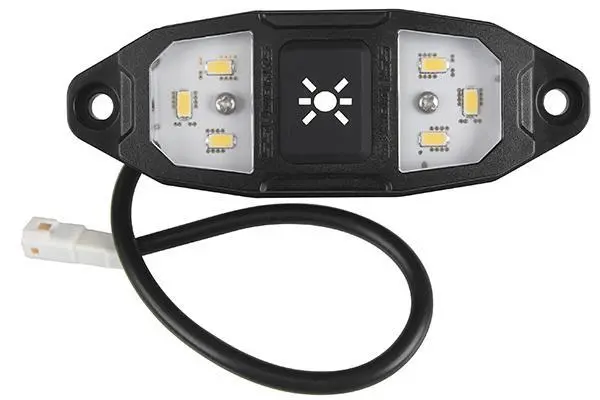 Ssv Works Dome Light With Billet Mount For 1.75” Tube 1