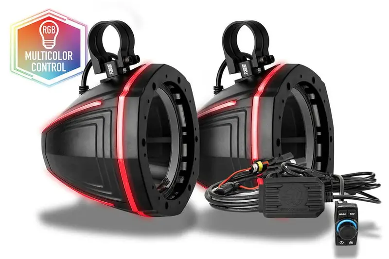 Ssv Works Polaris Ace Universal 6.5" Cage-Mounted Rgb Speaker-Pods 1