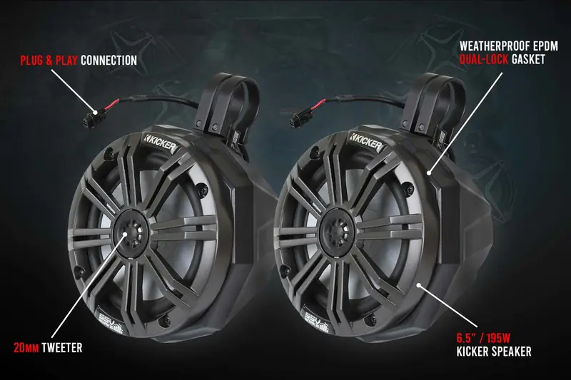Ssv Works Universal 6.5In Cage-Mounted Speaker-Pods 3
