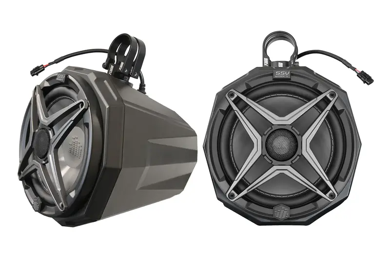 Ssv Works Universal 8In Cage-Mount Speaker-Pods 1