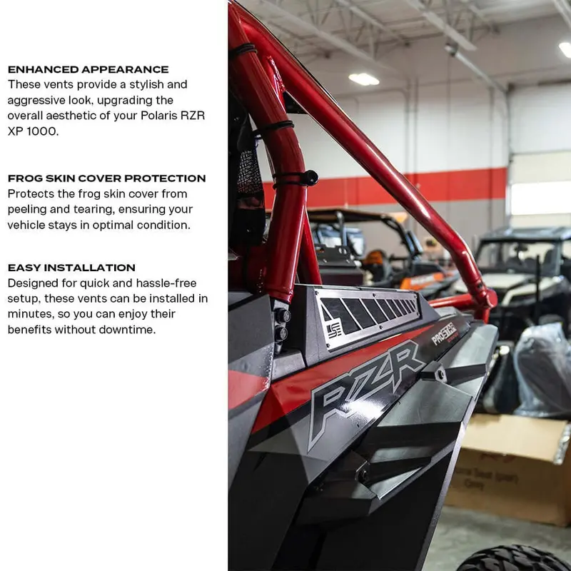Super Comp '13-'23 Polaris Rzr Xp 1000 Clutch & Intake Vents 2