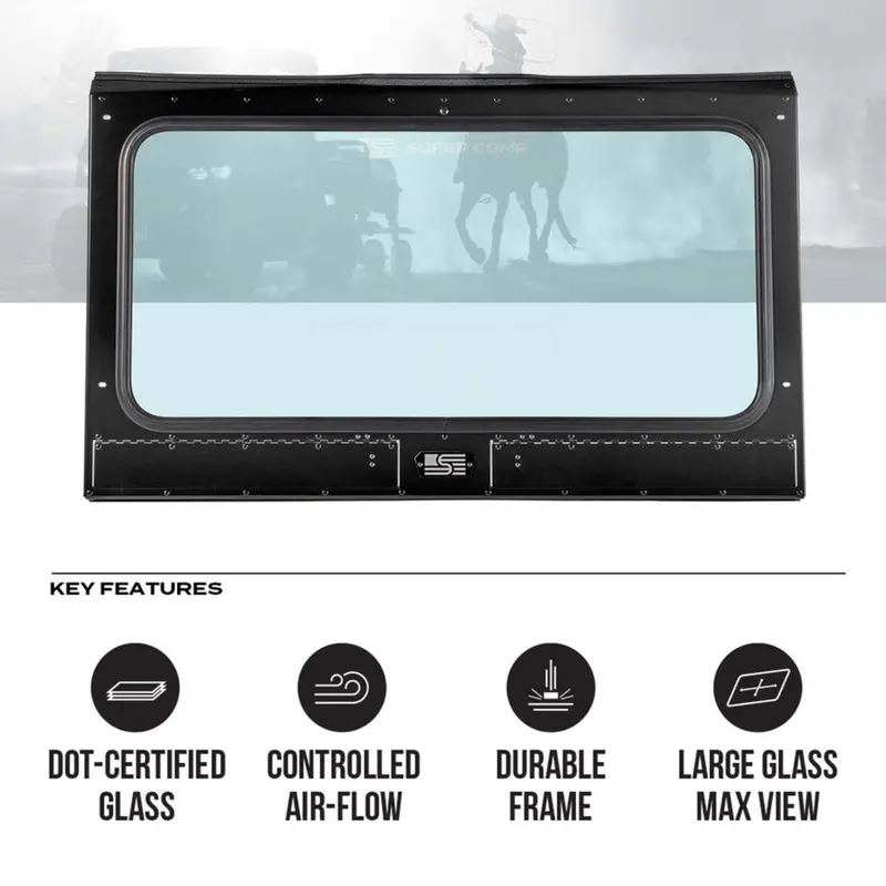 Super Comp Can-Am Defender Front Windshield 2