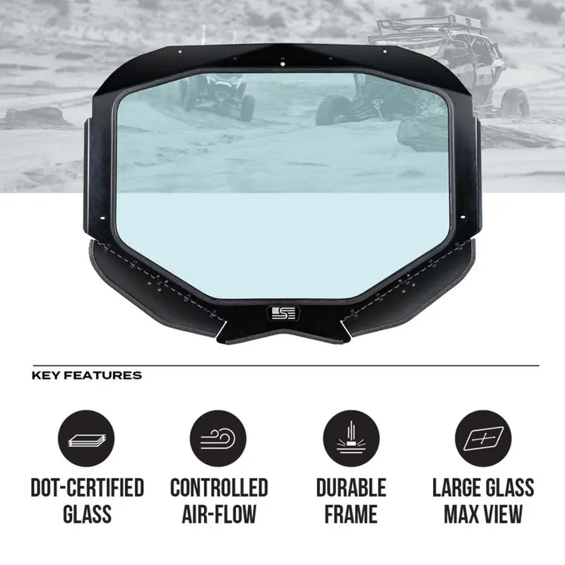 Super Comp Can-Am Maverick X3 Front Windshield 2
