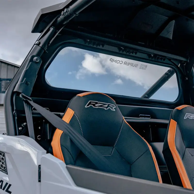 Super Comp Polaris Rzr 900 Trail Rear Windshield 2