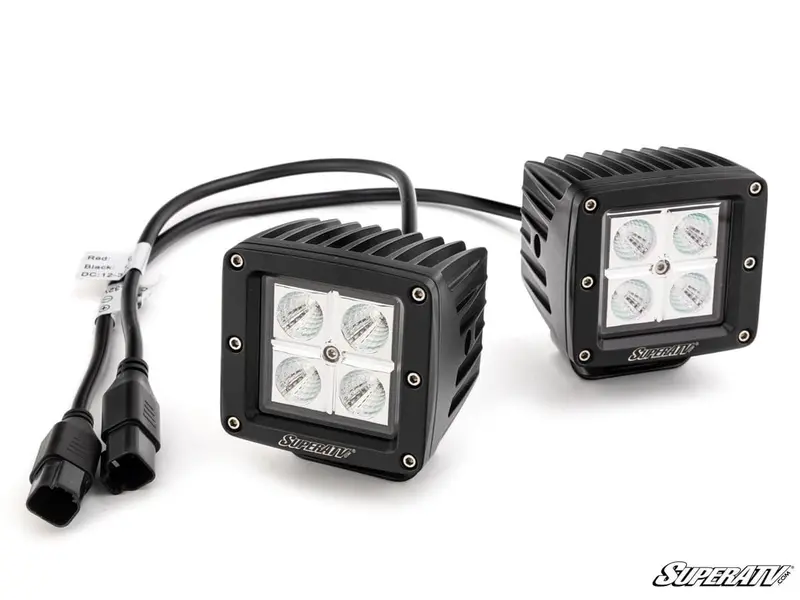 Superatv '13+ Polaris Ranger Rear-Facing Led Cube Lights 1