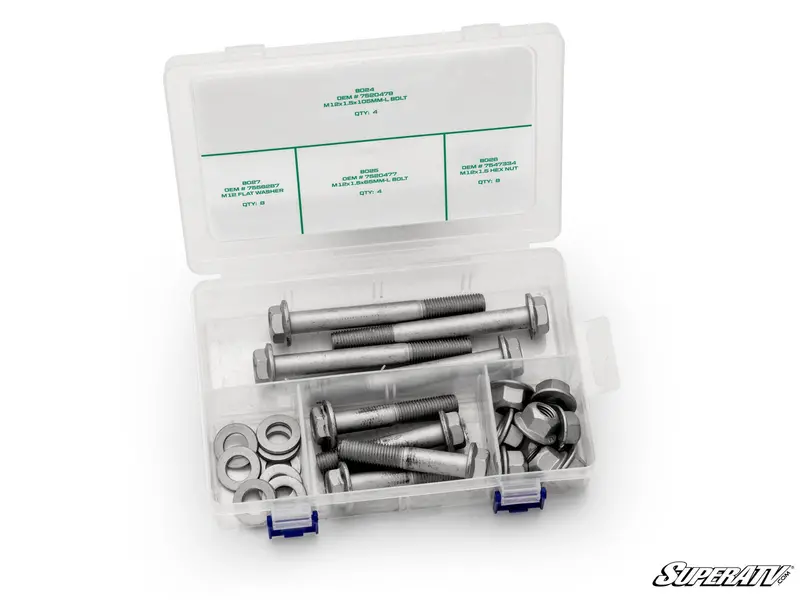 Superatv '14-'23 Polaris Rzr Xp 1000 Up & Running Suspension Bolt Kit 3