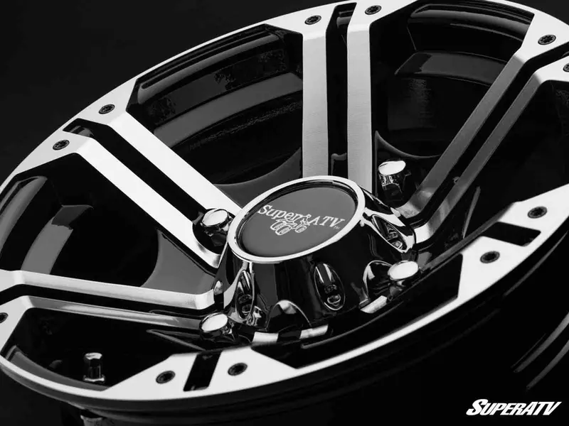 Superatv 14” Bandit Wheels H-Series - Machined 2