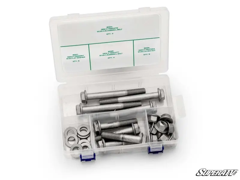 Superatv '18-'22 Polaris Rzr Rs1 Up & Running Suspension Bolt Kit 1